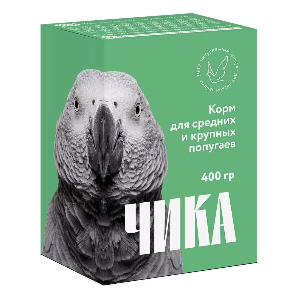 Корм для средних и крупных попугаев