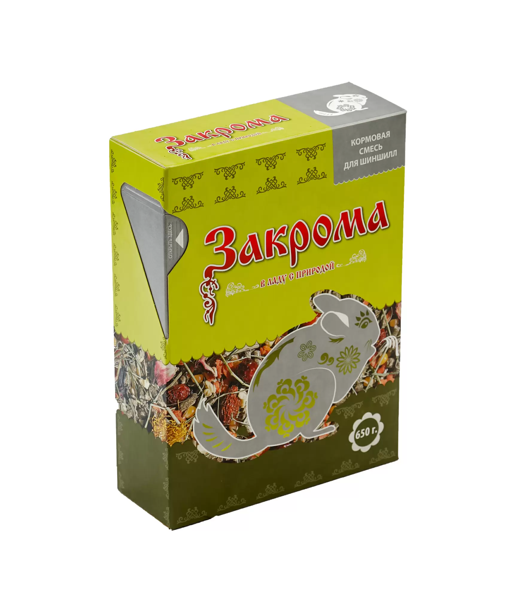 Кормовая смесь для шиншилл